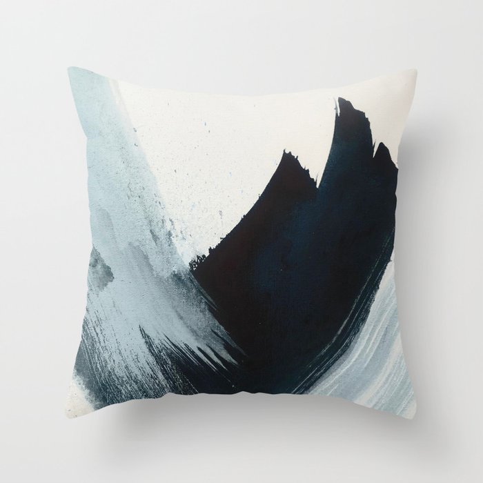Like A Gentle Hurricane: a minimal, abstract piece in blues and white ...