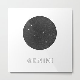 Gemini Metal Print