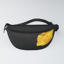 Buttercup Flower Fanny Pack | Black, Yellow, Wildflower, Harman, Photo, Color, Alan, Buttercup 