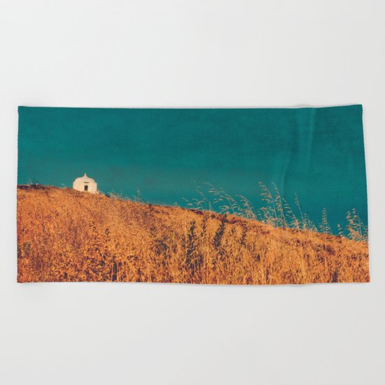 field landscape Beach Towel