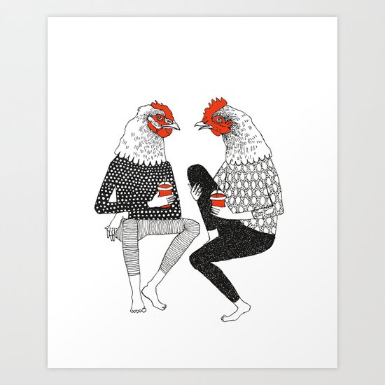 friends Art Print