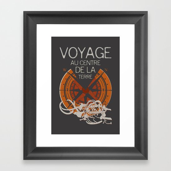 Books Collection: Jules Verne Framed Art Print