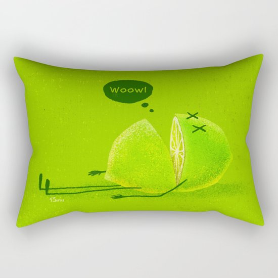 Lime Rectangular Pillow