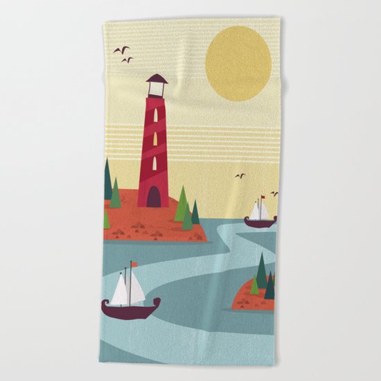 Maritime Beach Towel