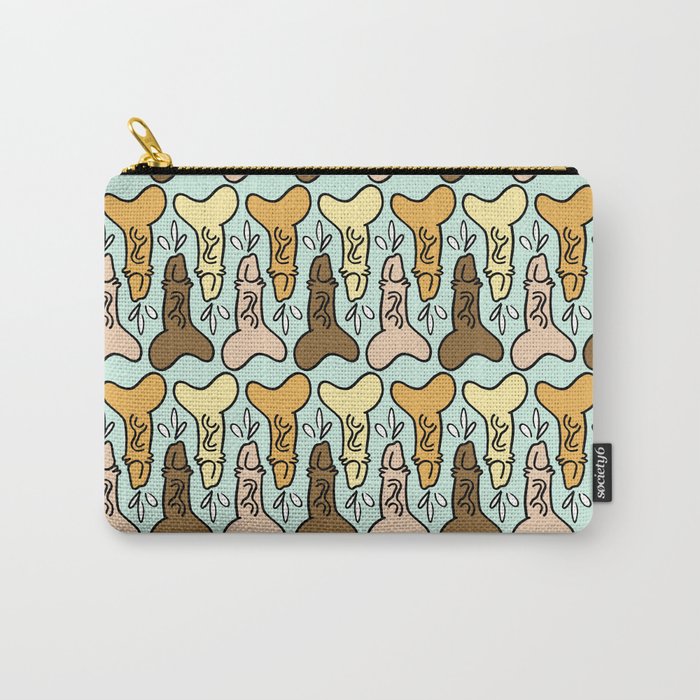 Weiner Pattern Carry-All Pouch