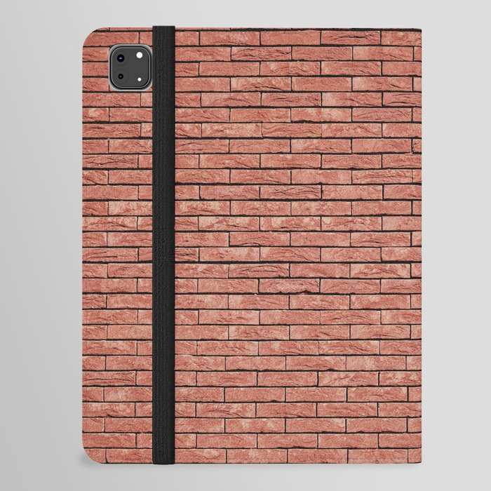Red Brick Wall iPad Folio Case