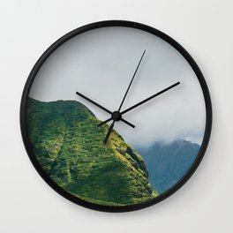 Ka'ena Point | Oahu, Hawaii | Landscape Photography Print Wall Clock | Northshore, Makuabeach, Kaenapoint, Hawaii, Photo, Moody, Kalaeola, Keawaulabeach, Oahu, Forestreserve 