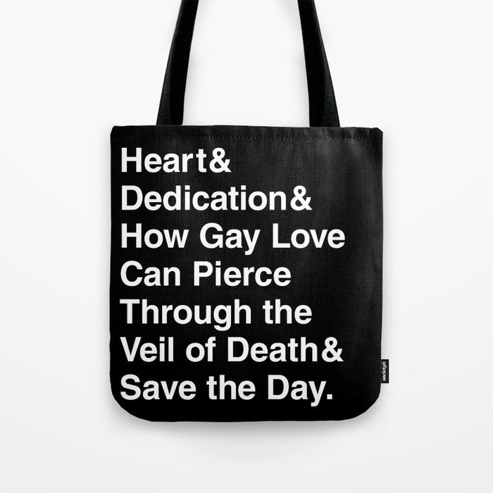 Gay Love (&) Tote Bag