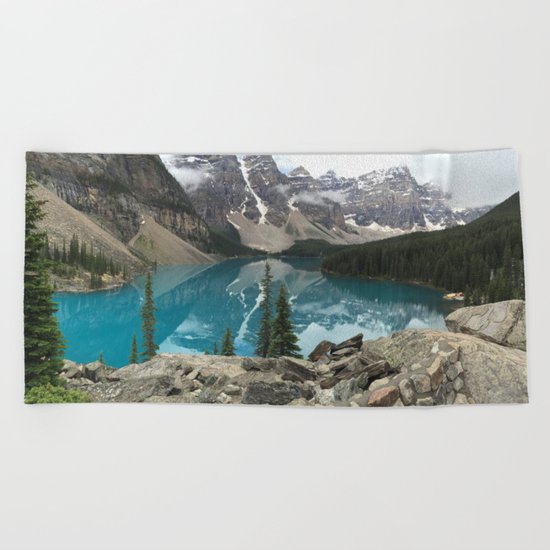 Hidden Lake Beach Towel