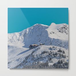 Mt. Alyeska Ski Resort - Alaska Metal Print