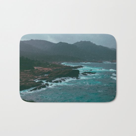 Big Sur Rocky Shore Bath Mat