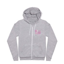 Cancer -Breast Cancer Awareness T-shirts Full Zip Hoodie