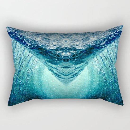 ocean vortex Rectangular Pillow