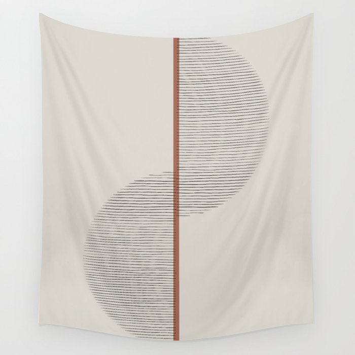 Geometric Composition II Wall Tapestry