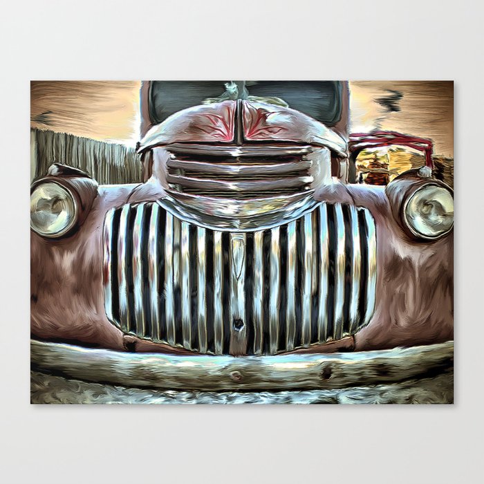 Old Beater  Canvas Print