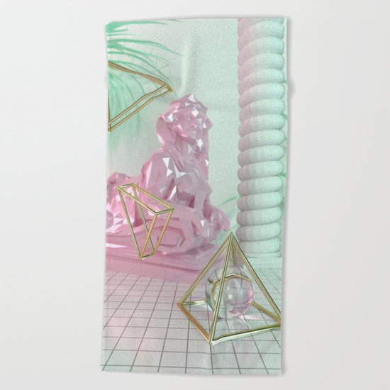 Soothing 3D Feeling Beach Towel