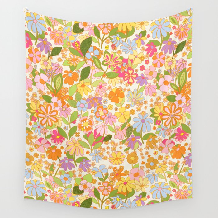 Nostalgia in the garden Wall Tapestry