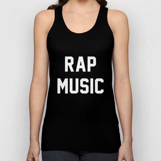 Rap Music Unisex Tank Top