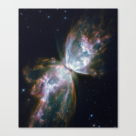 Butterfly nebula Canvas Print