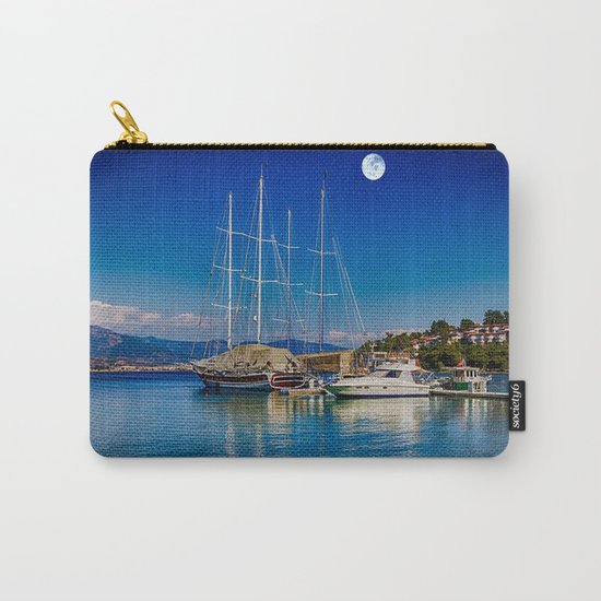 blue Carry-All Pouch