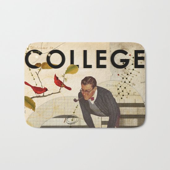 Welcome to... College Bath Mat