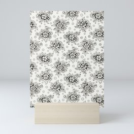 Floral Repeat Pattern 4 Mini Art Print
