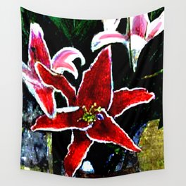 Tiger Lily jGibney The MUSEUM Society6 Gifts Wall Tapestry