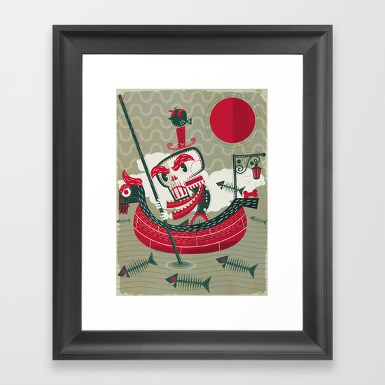Calaverita Framed Art Print