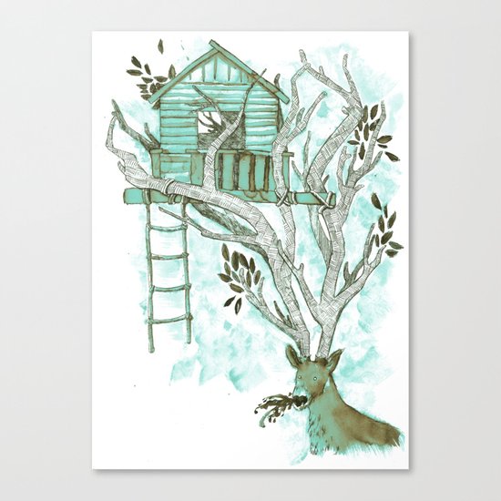 There's no place like home Canvas Print
