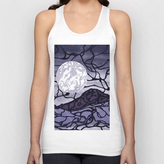 Cracked Unisex Tank Top