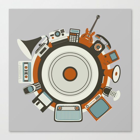 Retro Canvas Print