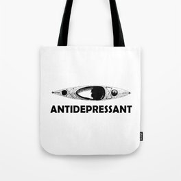 Kayak Antidepressant Tote Bag