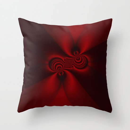 Satin Kiss Throw Pillow