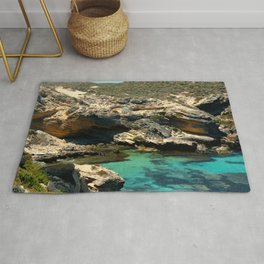 The small cliffs of rottnest island Rug | Hot, Ocean, Nautical, Stone, Clearwater, Surfing, Sand, Sea, Indianocean, Photo 