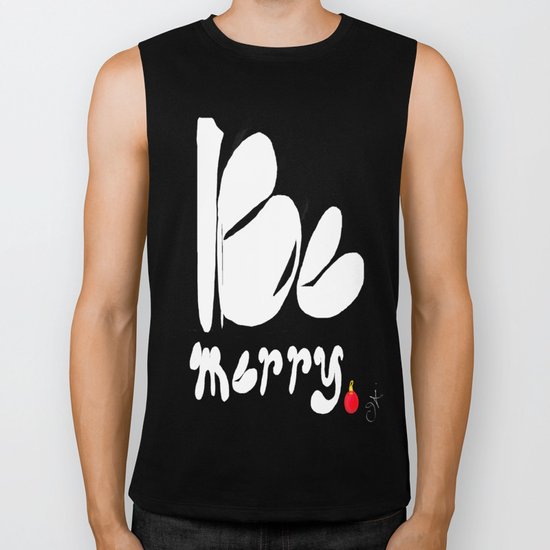 BE MERRY Biker Tank
