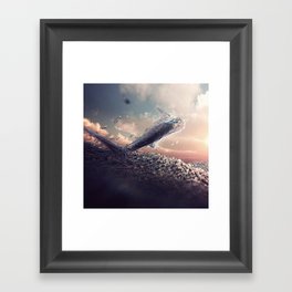 Hurry Up We're Dreaming Framed Art Print