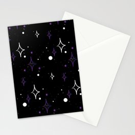 Stellar Pattern Stationery Card
