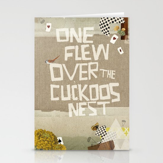 one flew over the cuckoos nest Stationery Cards