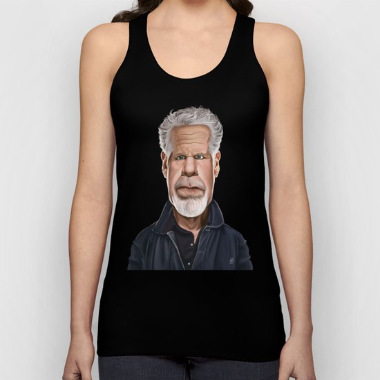 Celebrity Sunday ~ Ron Perlman Unisex Tank Top