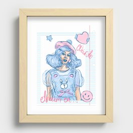 Weirdo Recessed Framed Print