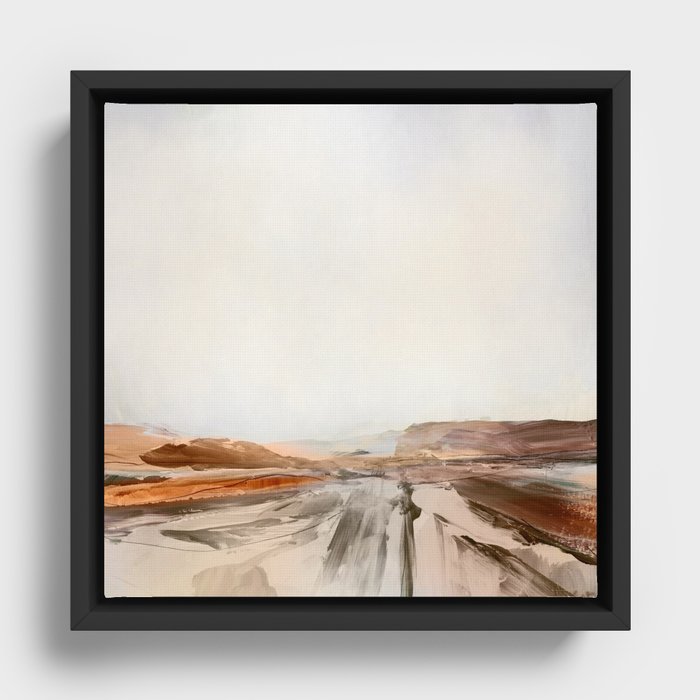 Desert Hills Framed Canvas
