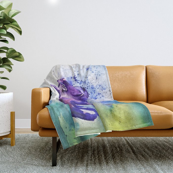 Hippo throw 2025 blanket