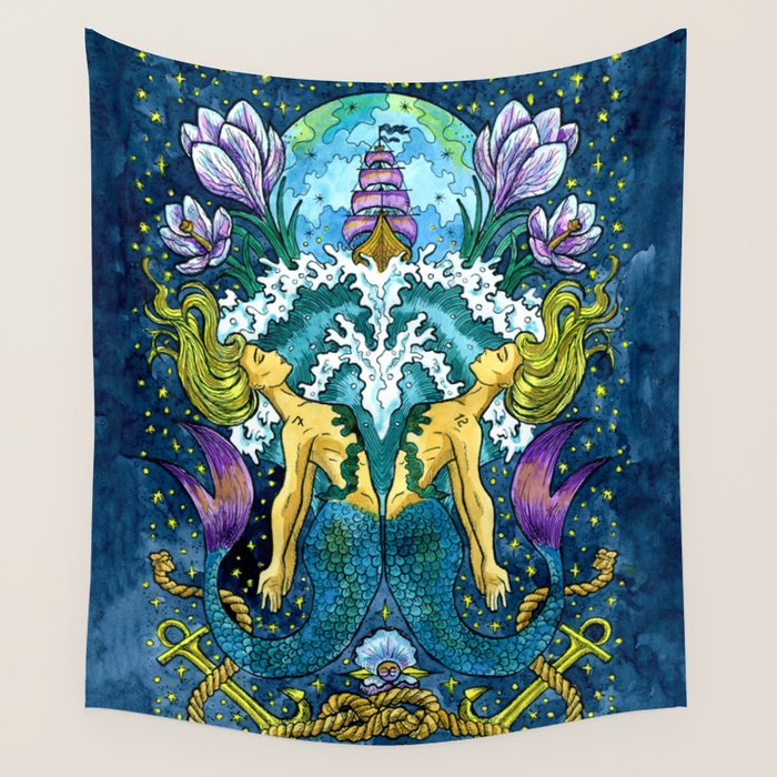 Pisces tapestry discount