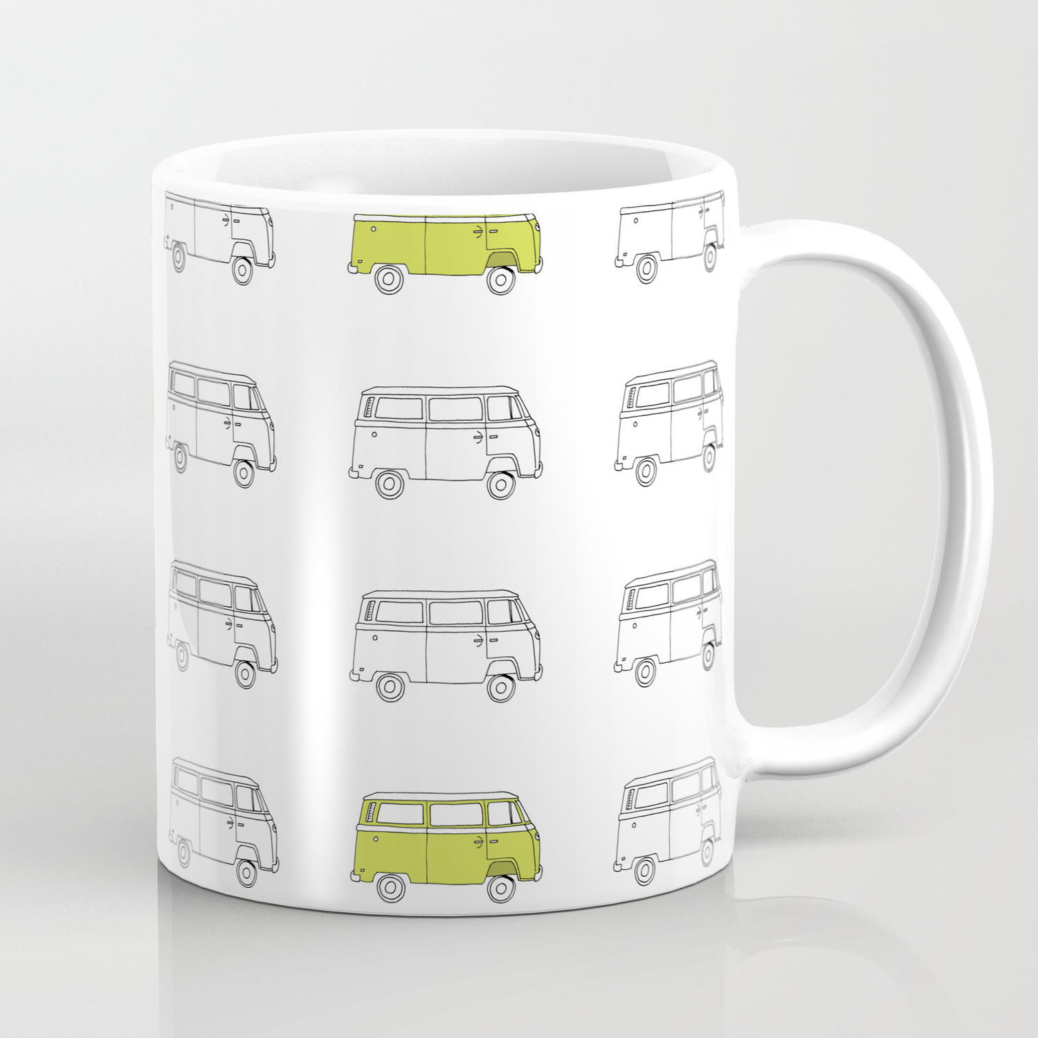 vw bus coffee mug