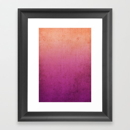 PURPLE RAIN Framed Art Print