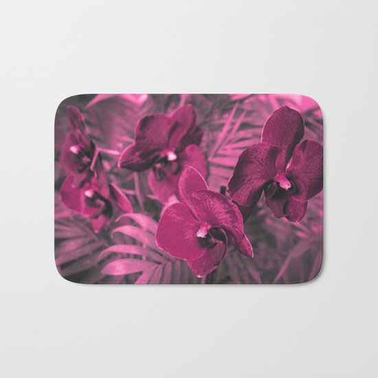 Orchid falinopsis . Bath Mat