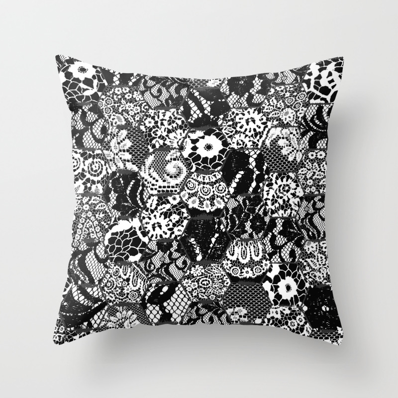 Gothic Lace Throw Pillow By Zeljkica Society6