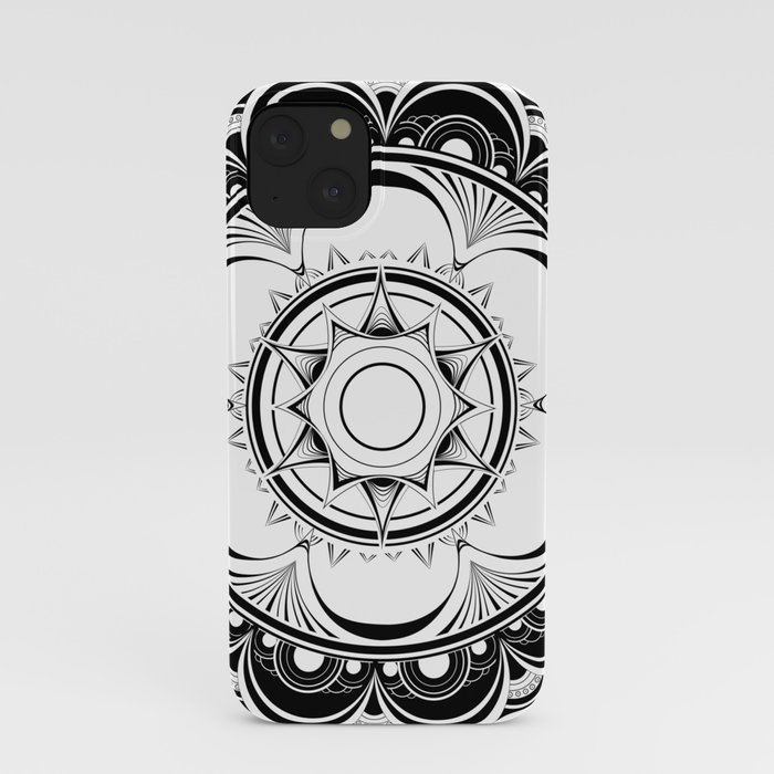 Psychedelic Mandala iPhone Case