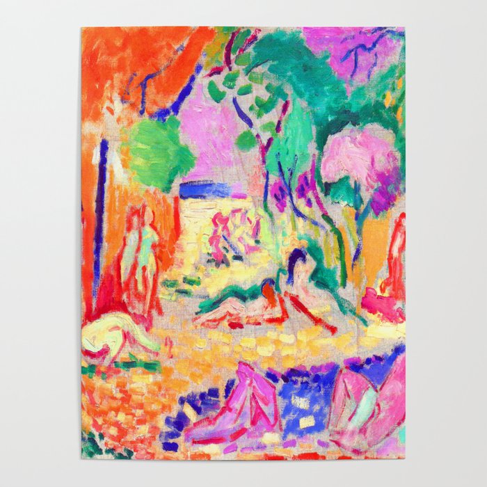 henri matisse joy of life poster by jjbzz