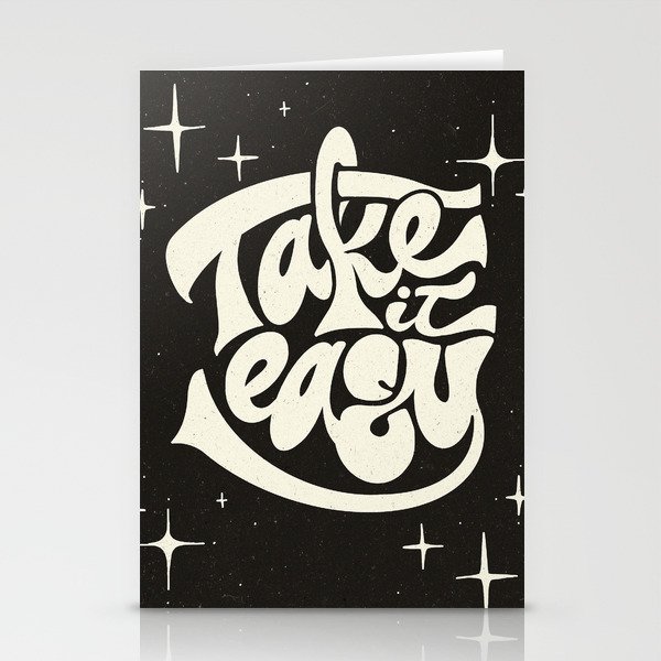 TAKE IT EASY Stationery Cards